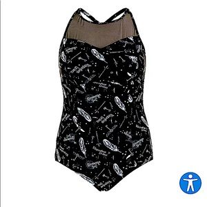 Harry Potter Spell Wireless One-Piece Swimsuit